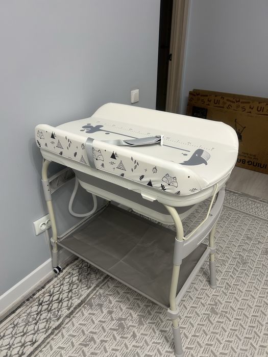 Ванная с пеленальгым столиком