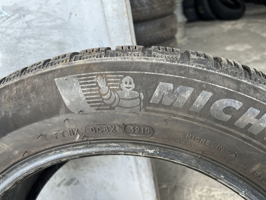 2 бр. зимни гуми 185/65/15 Michelin 5,2 mm DOT 3219