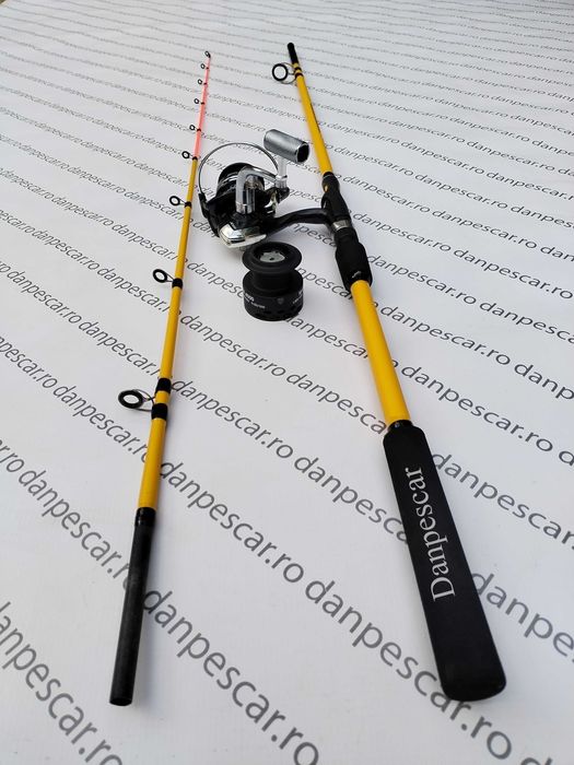 SET Lanseta PROFL DUAL FORCE tip Feeder 2,10m + Mulineta SAIMINO X4000