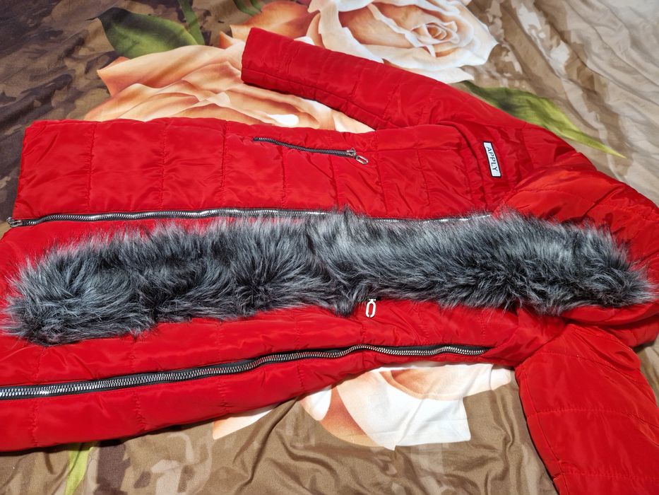 Geaca lunga de iarna matlasata