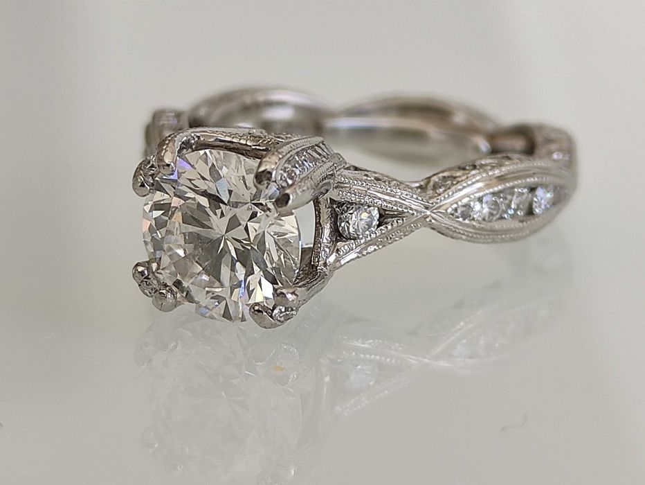 Inel platina si Diamante 3.05ct GIA certified