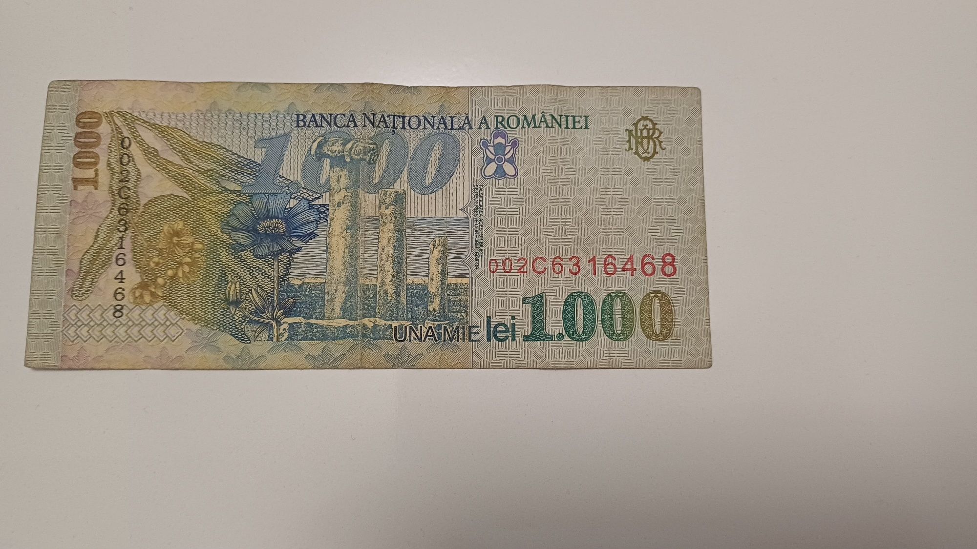 Bancnota 1000 lei Eminescu