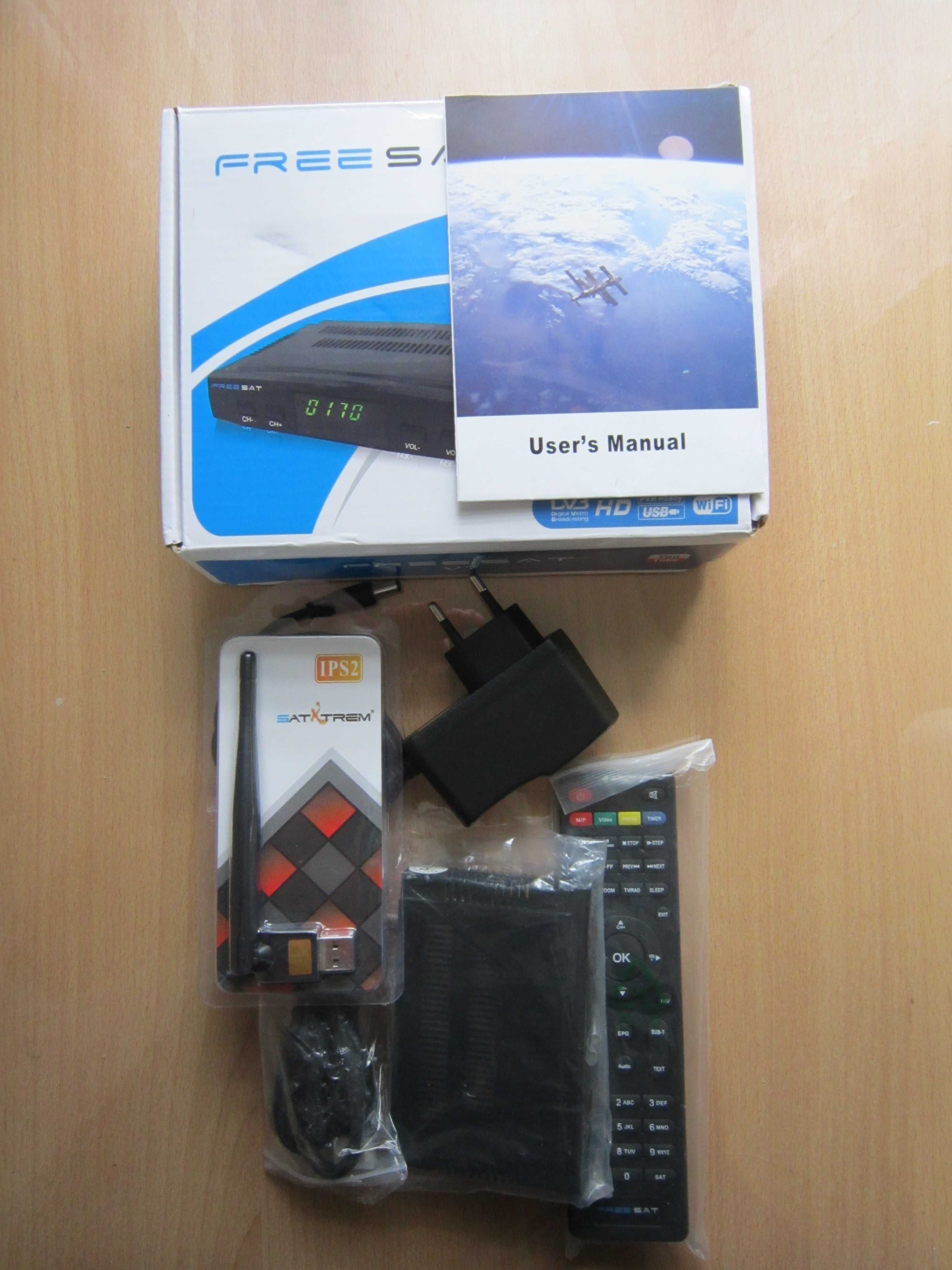 Спутниковый ресивер FREESAT F7 HD.