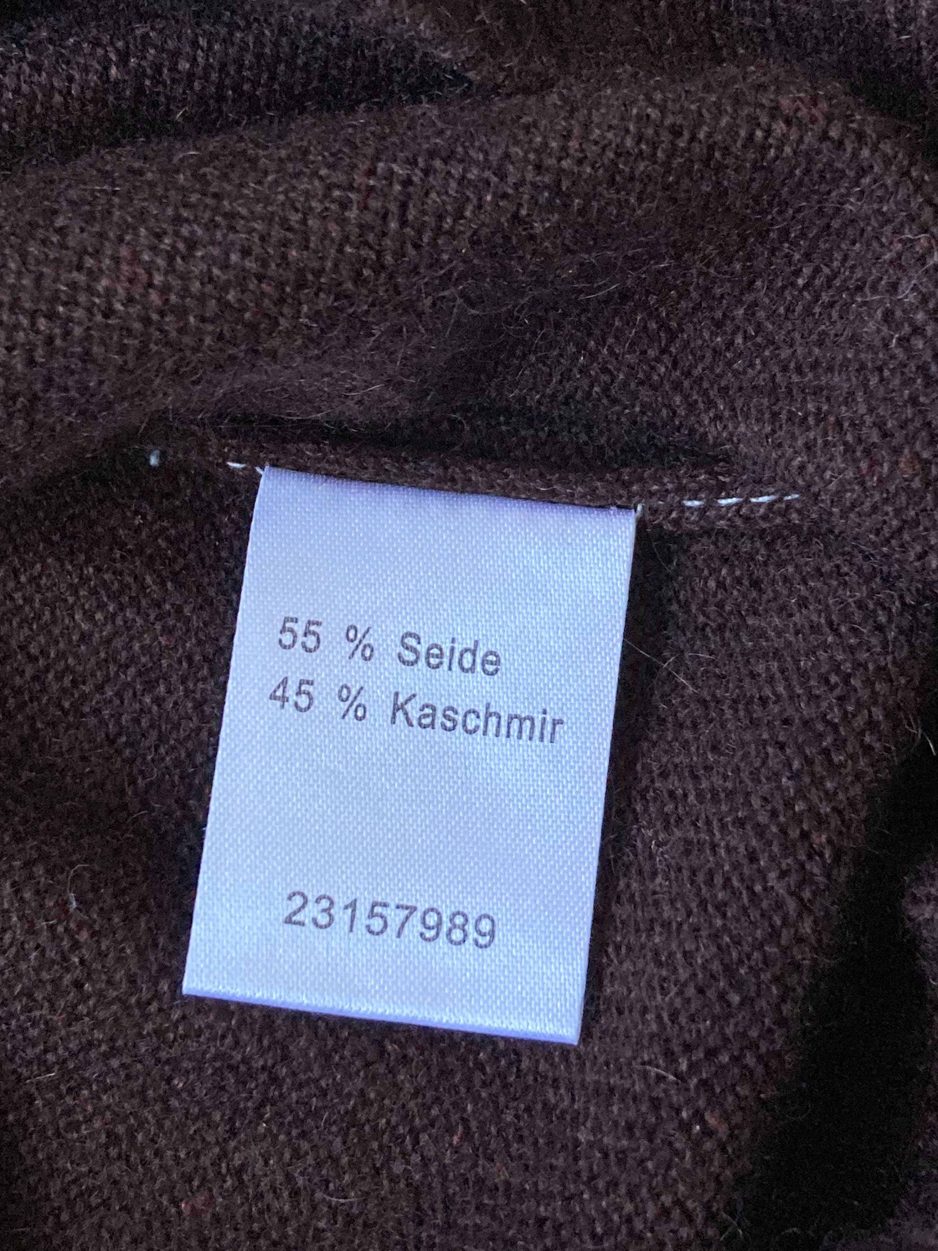 Royal Class Cashmere Seide мъжки пуловер от кашмир и коприна размер L