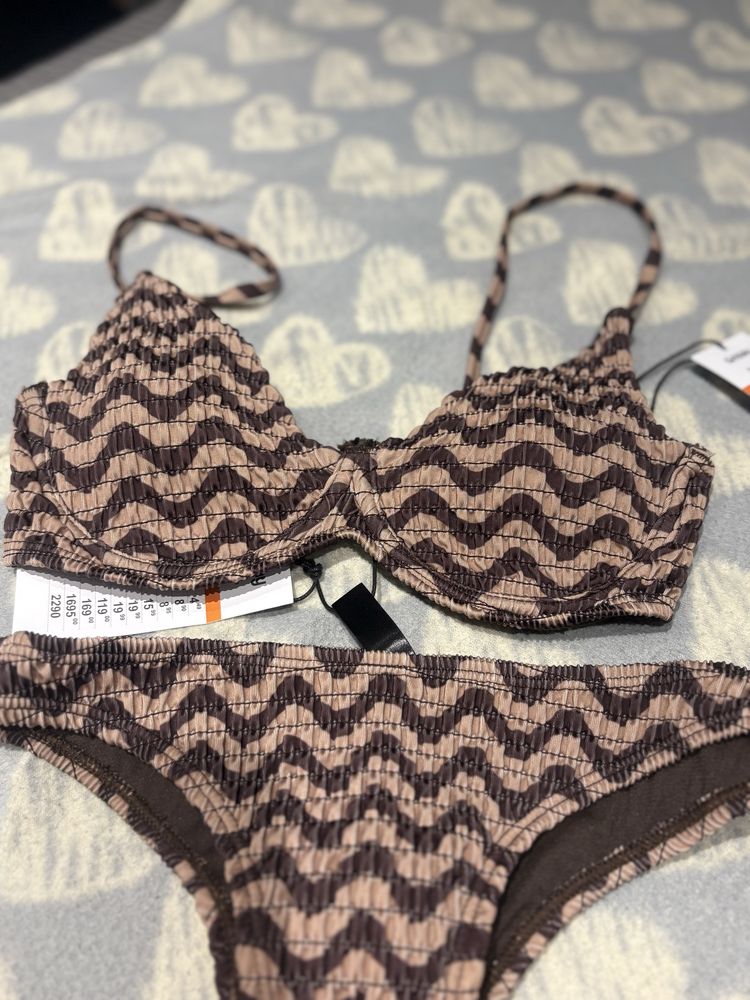 Рипсени бански от две части Sinsay XS