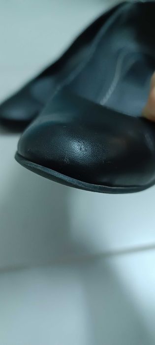 Pantofi dama cu toc,35, 2 perechi, negru si bleumarin