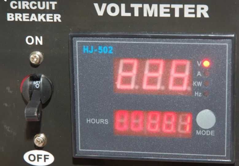 Бензинов Генератор за ток 6.5 Kw Монофазен с ел стартер и дисплей