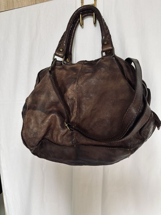 Чанта DIXIE естествена кожа, чанта LOVE MOSCHINO