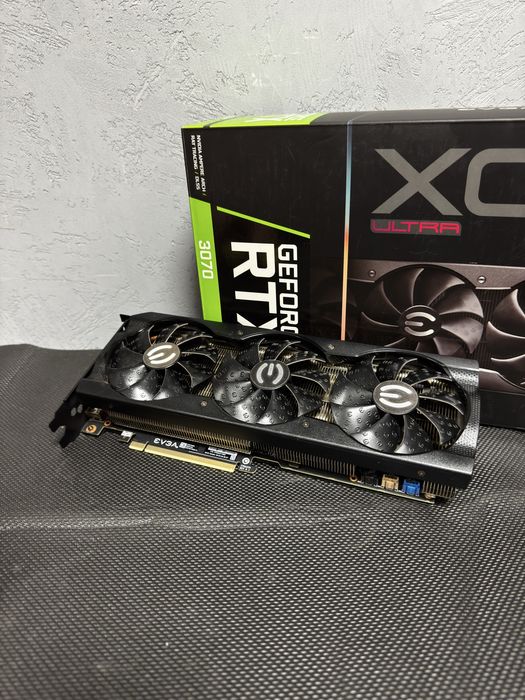 Placă video EVGA RTX 3070 XC3 Ultra 8GB GDDR6 Gaming PC