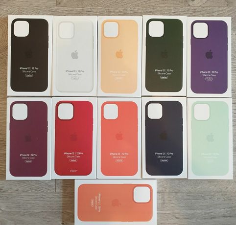 Husa iphone 12 silicon 100% Originale Apple
