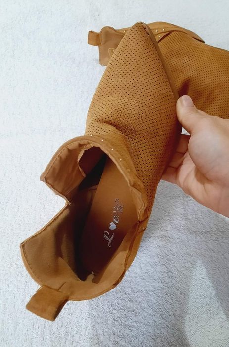 Botine damă Brook Camel nr.36, interior 22cm