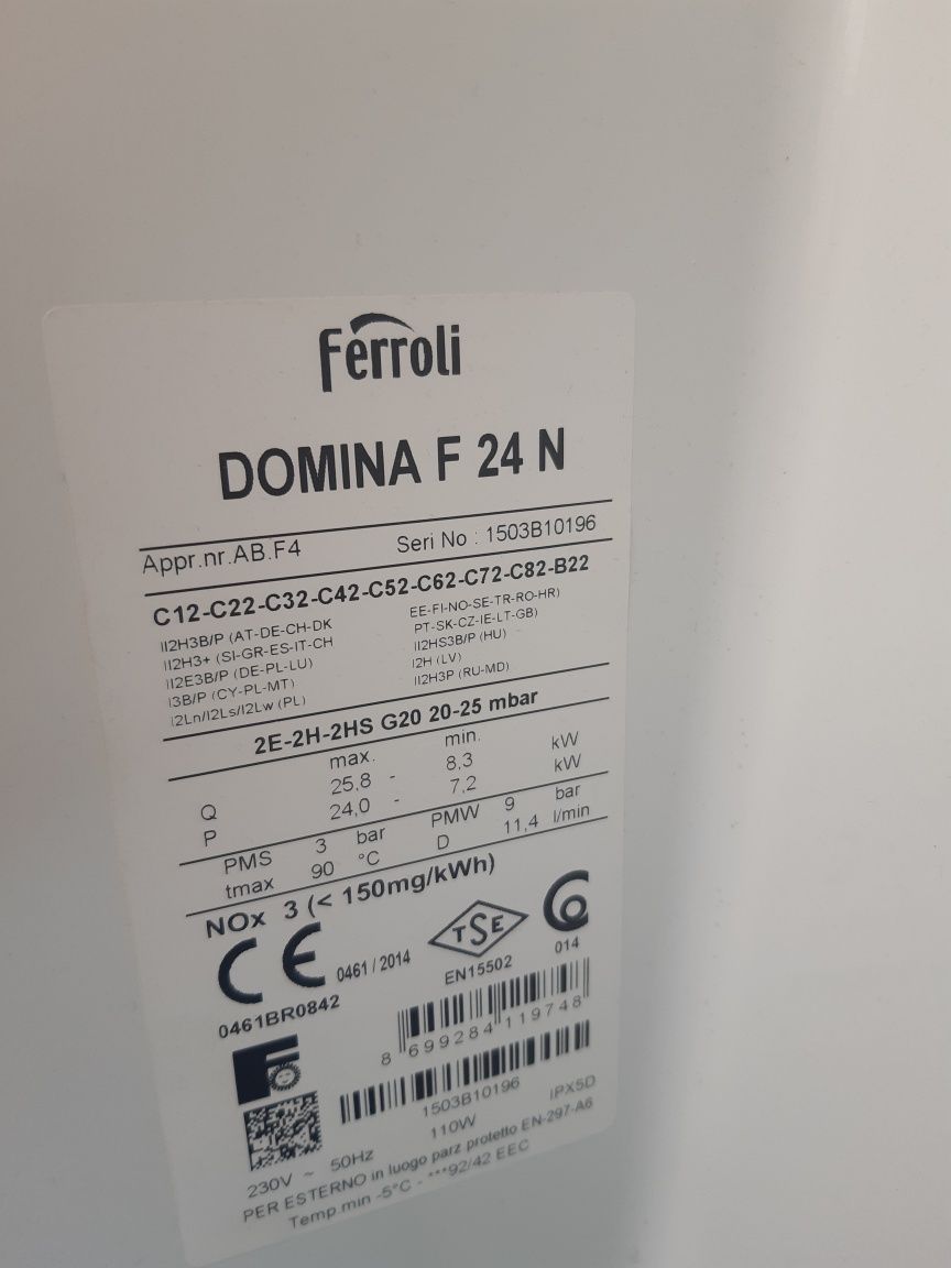 Piese centrală ferroli domina f 24 n