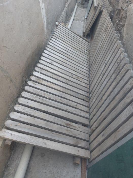 Решётки деревянные заборные