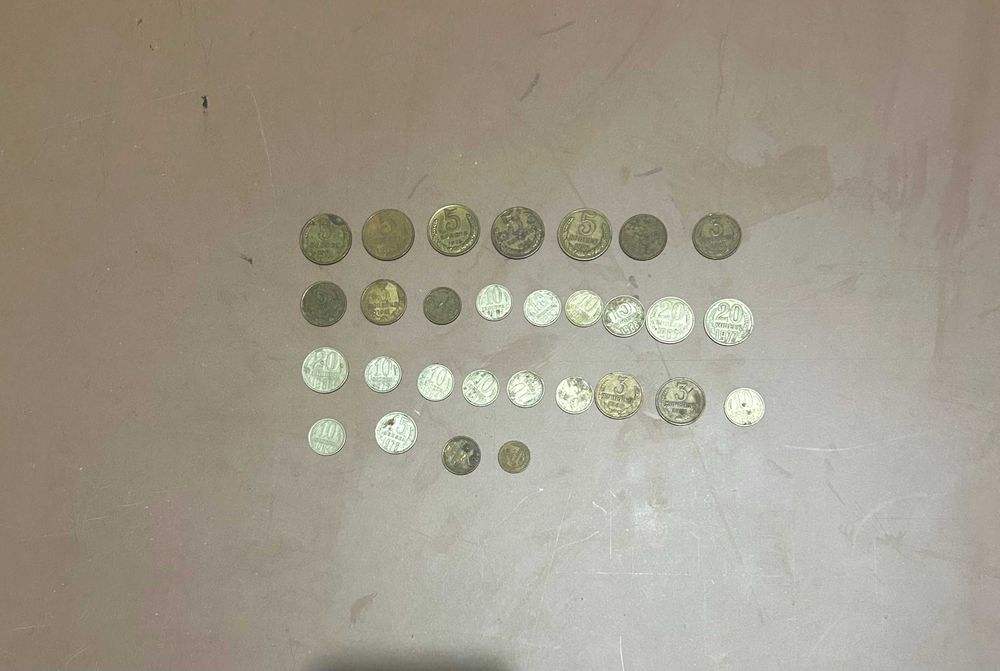 Монеты СССР 70-х и 80-х годов.