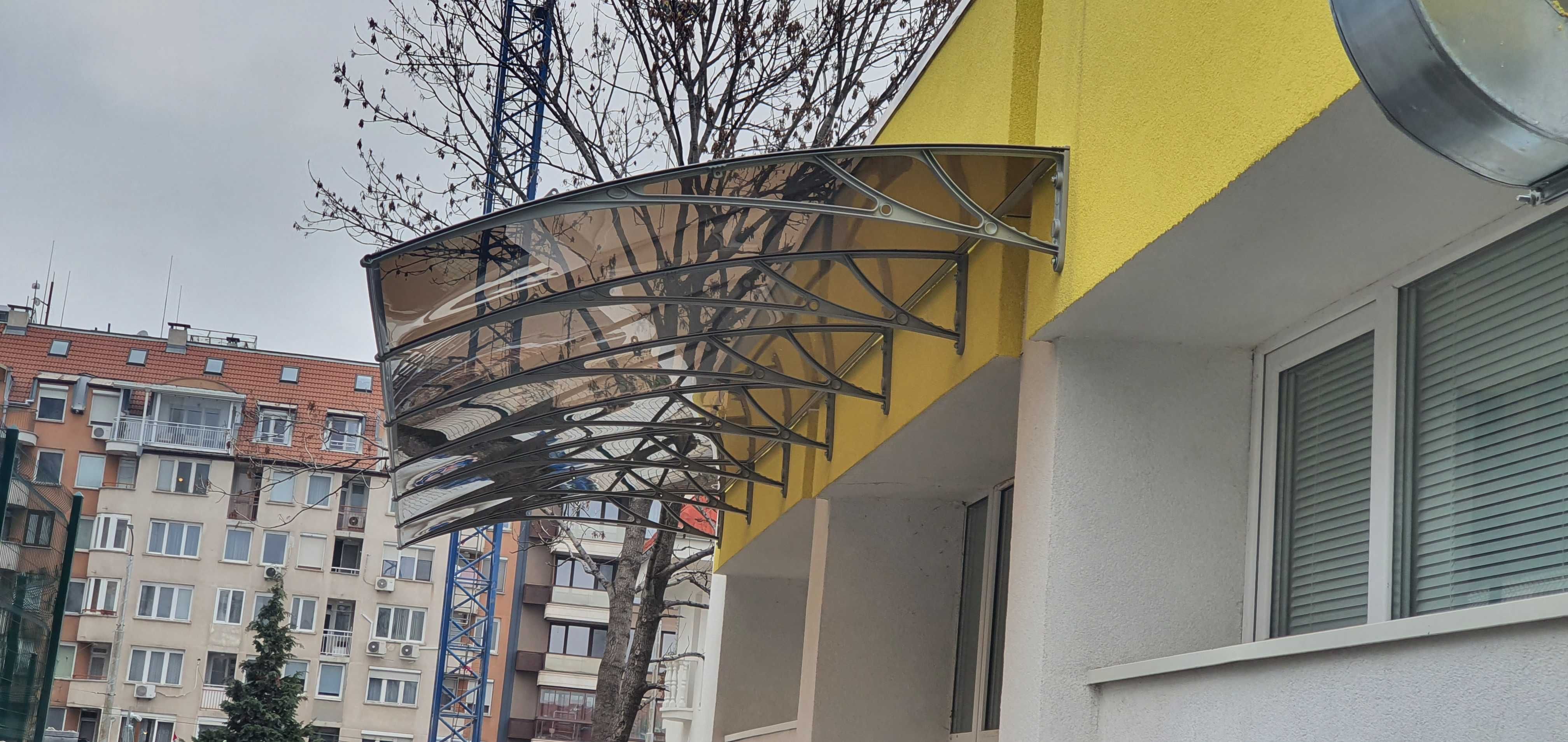 модулни навеси козирки