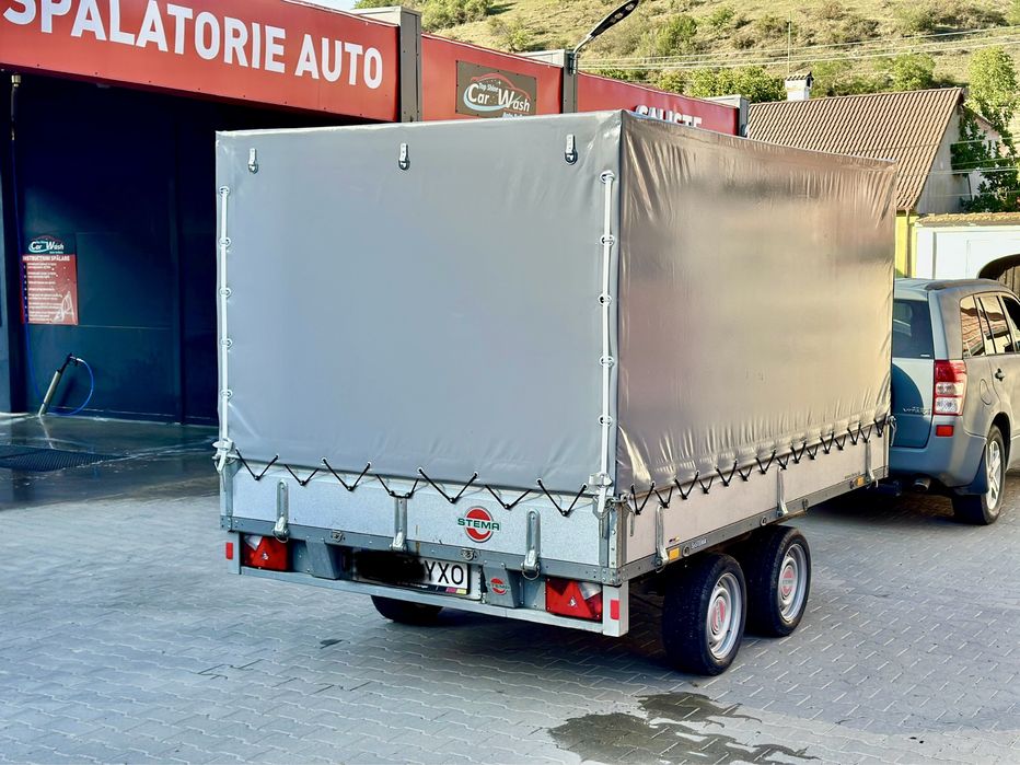 Remorca 2 axe 2000 kg Tip platforma