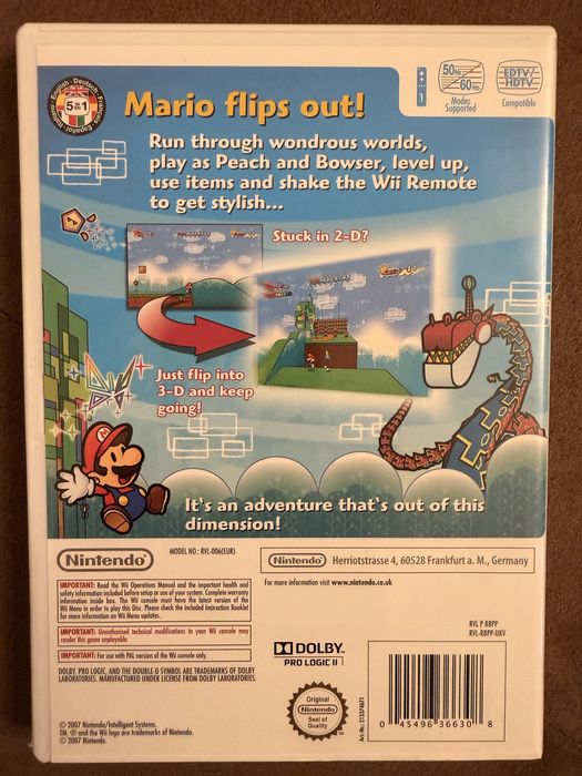 Super Paper Mario - Nintendo Wii