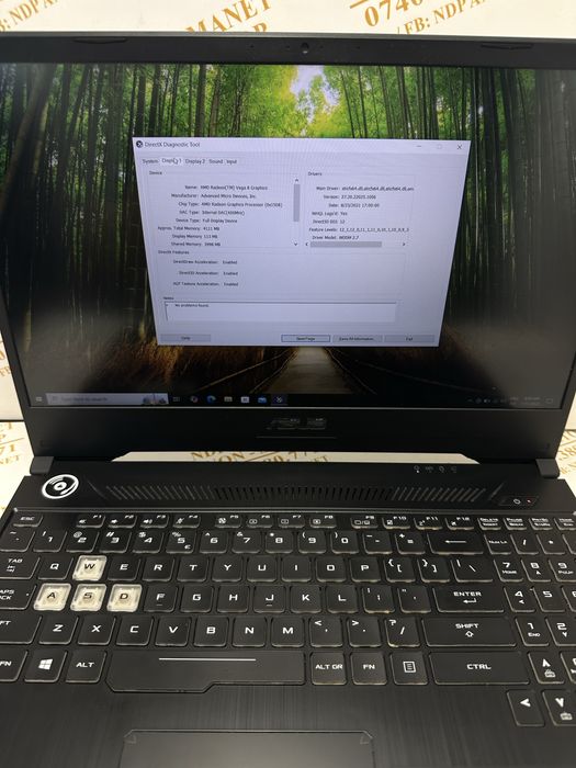 NDP Amanet NON-STOP Calea Vitan Nr. 121 ASUS TUF GAMING (37110)