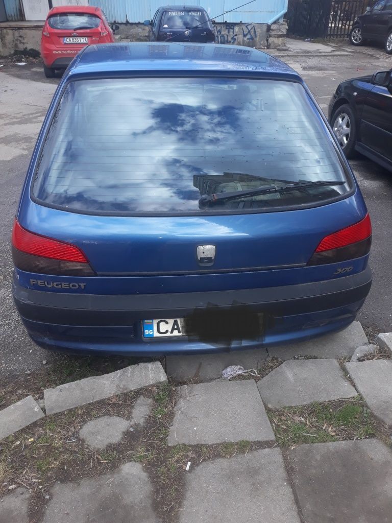 Пежо 306 бензин 1.4 с газ 1997г.на части