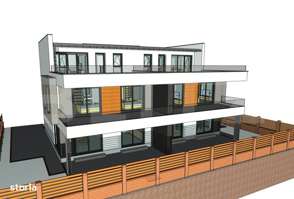 Casa tip duplex de lux P+2, priveliste superba spre munti, 10 camere -