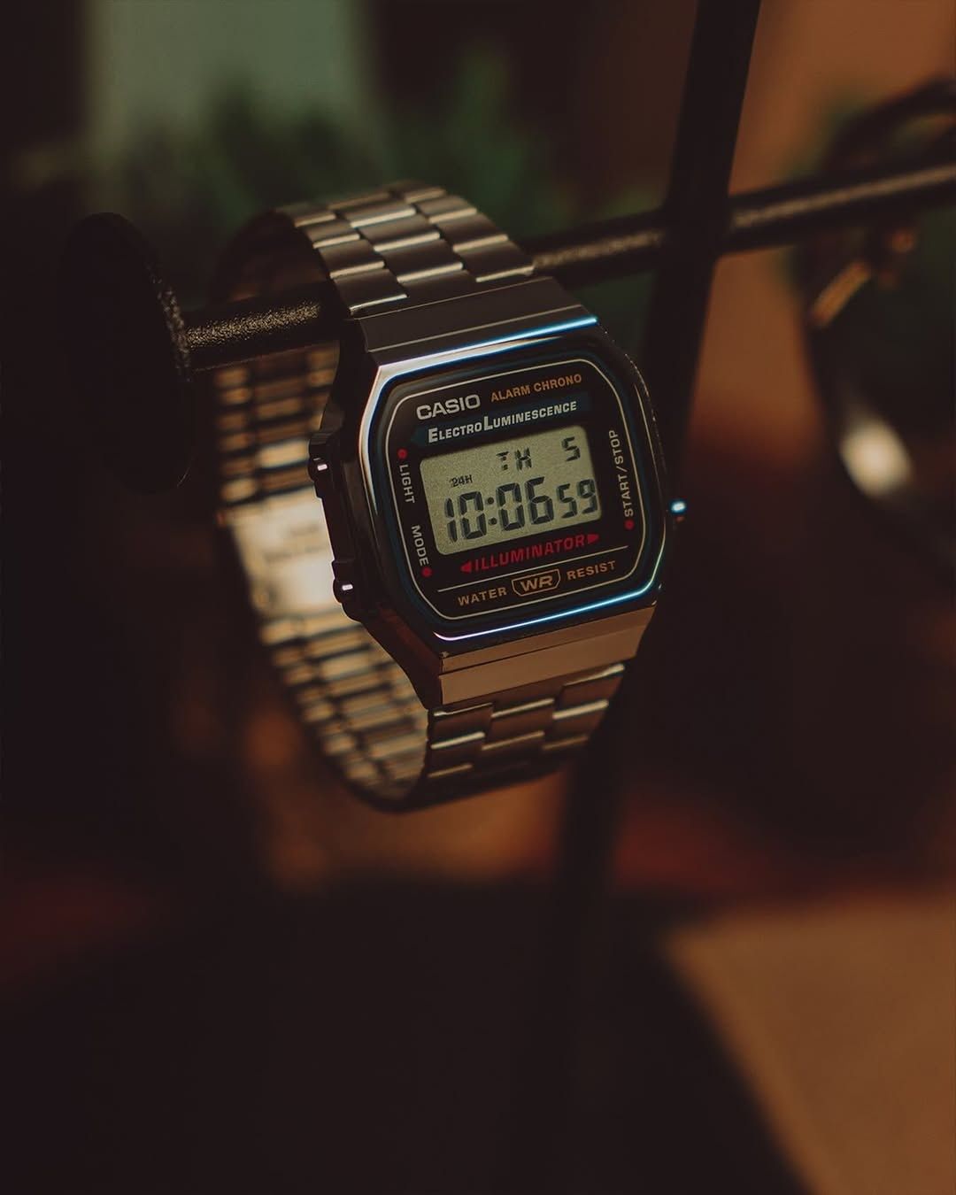 Casio A168WA-1 — Retro uslub, eng yaxshi narxda, Original