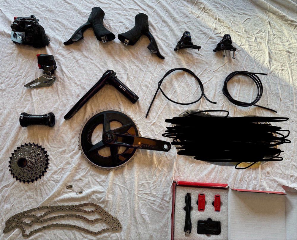 Групсет Sram Rival eTap Axs 2x12 power meter