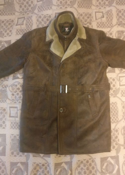 Дублёнка мужская 56-58 р-р, 180-186 см