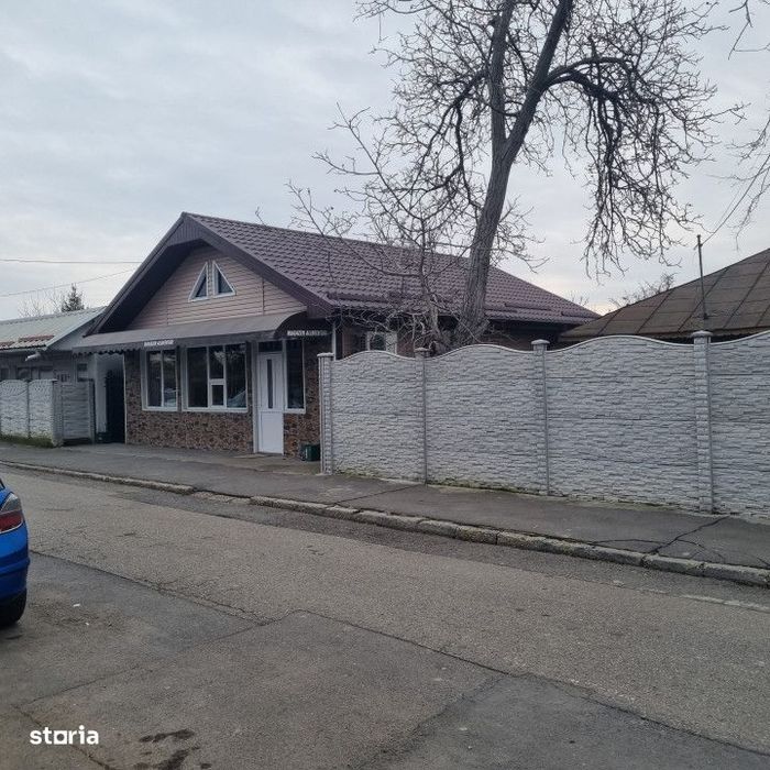 Casa De Vanzare Si Spatiu Comercial Cu Teren 985 M