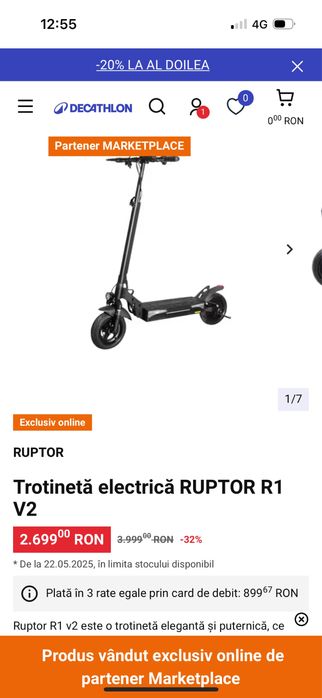 Trotineta electrica