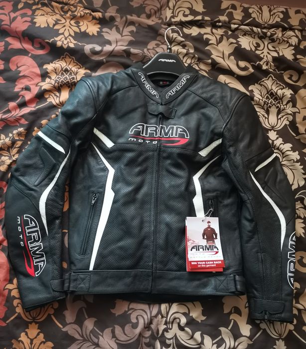 Кожено яке за мотор ARMR Moto Raiden