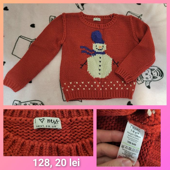 Pulover Next 7-8 ani