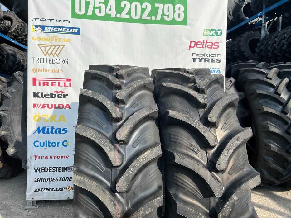 Marca OZKA pentru tractor spate 420/85R28 anvelope radiale noi