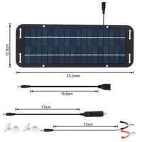 Panou solar incarcare auto 12v