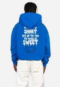 НОВ Lost Youth Hoodie ''Life Is Short'' - мъжки суичър - M/L