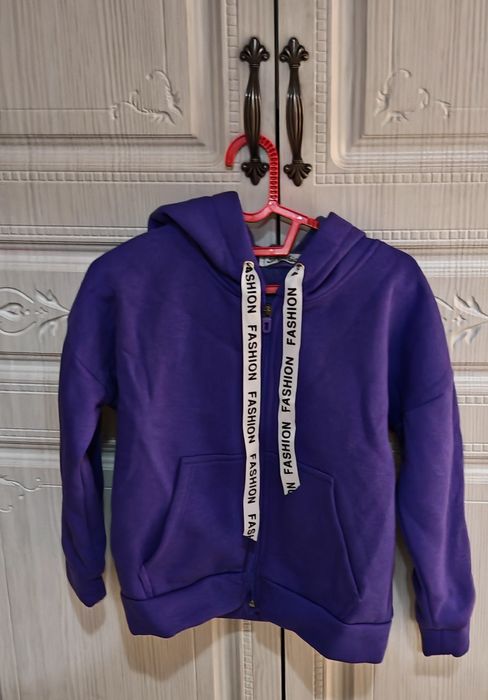 Спортивный костюм с начёсом, на девочку