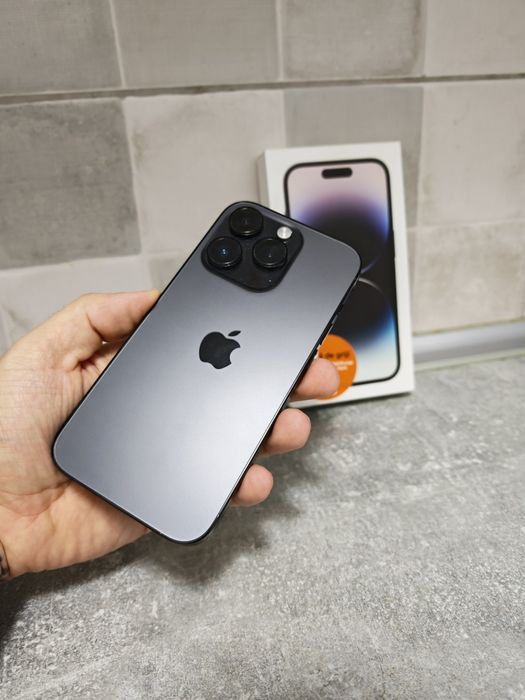iPhone 14 Pro Black 128GB Fullbox Impecabil totul original liber retea