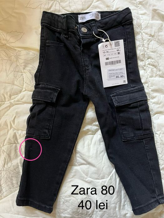 Pantaloni, fusta si salopete Zara, C&A, H&M si Adidas 74, 80 si 86