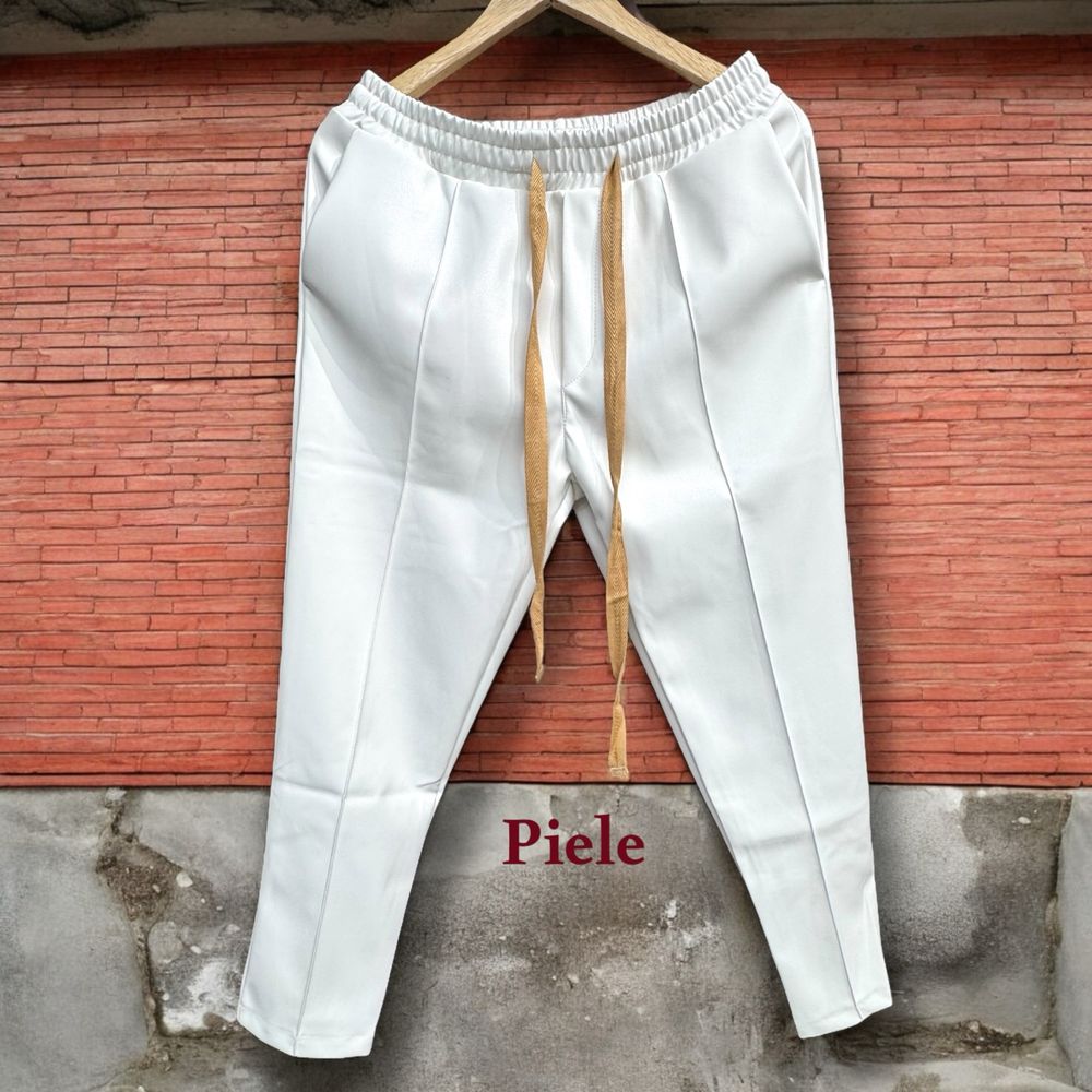 Pantaloni Piele Casual/Elegant cu șiret lung! Calitate TOP