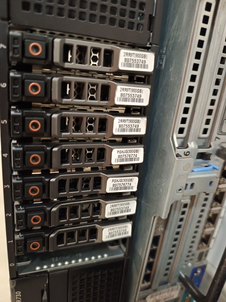 2 buc Dell PowerEdge  R730 ram 32/64Gb