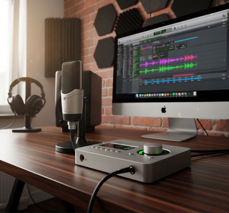 Apollo solo и Sennheiser MK4