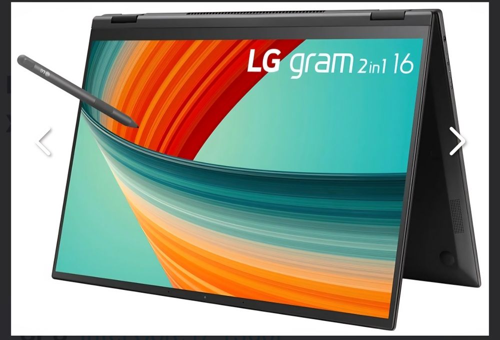 Lg Gram 2 in 1 тъч лап топ
