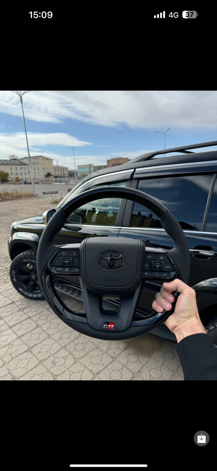 Хромированные ручки на двери Toyota Prado 120 lexus GX470