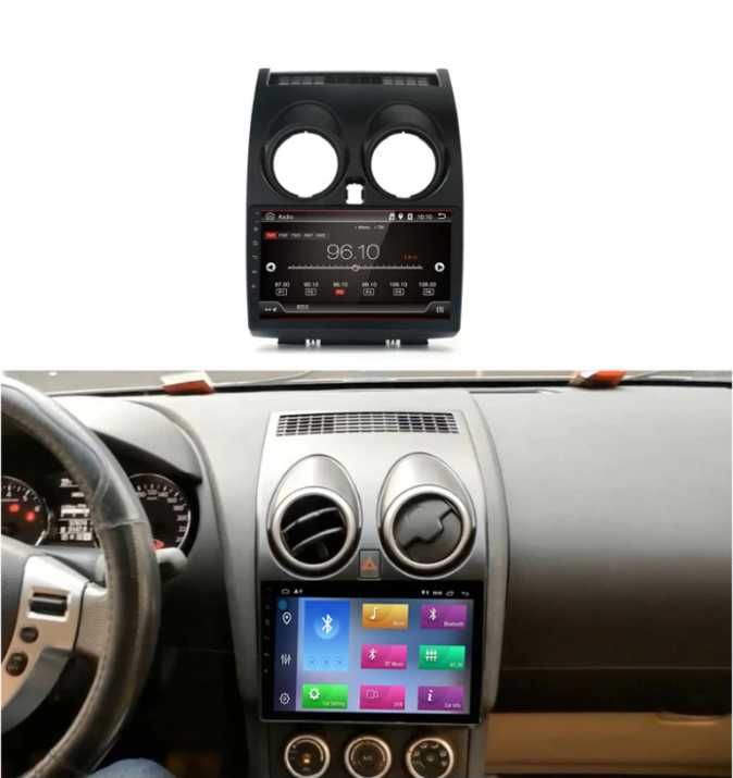 9-инчова мултимедия за Nissan Qashqai (2006–2013) + Подарък камера