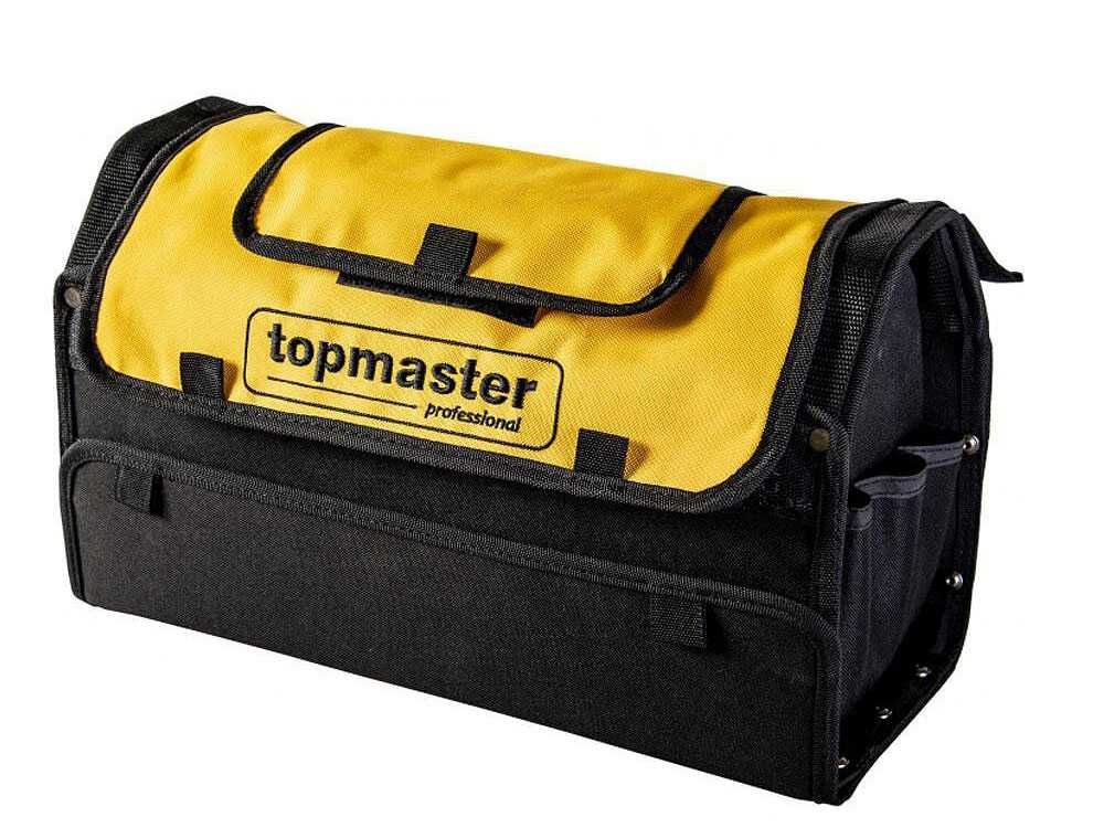 Чанта за инструменти 42x20x24см, 14 джоба, капак, Topmaster 499947