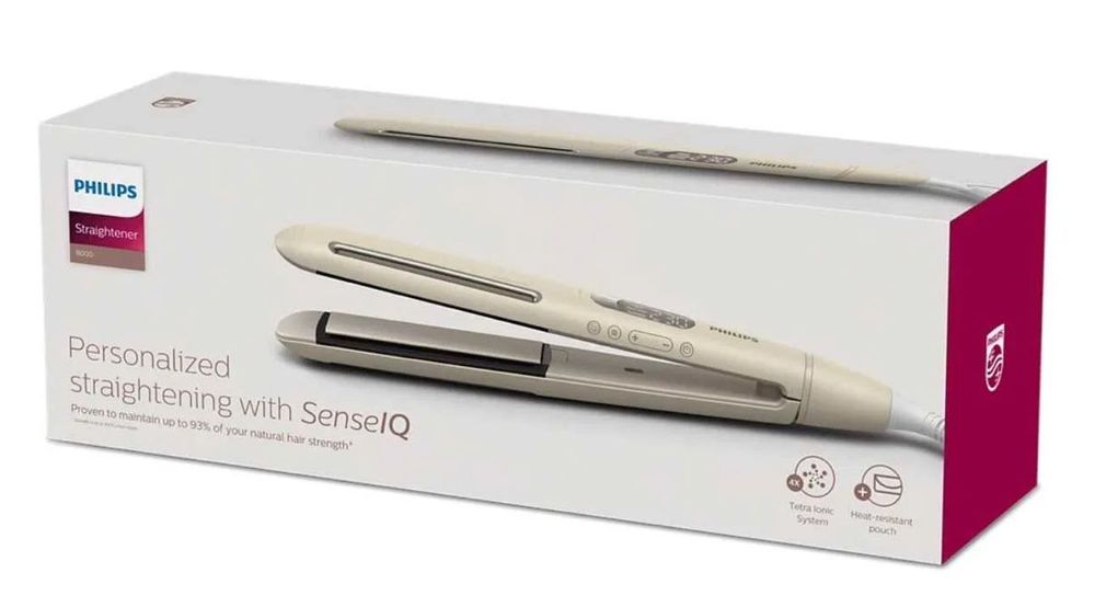 Преса за коса Philips SenseIQ Series 8000 BHS838/00, SenseIQ, 230°C