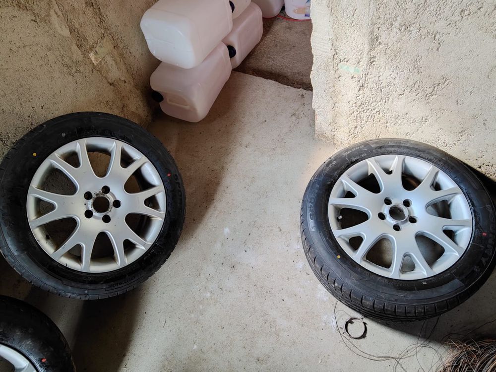 Jante 5x112 r 17 și anvelope 225/55/R17