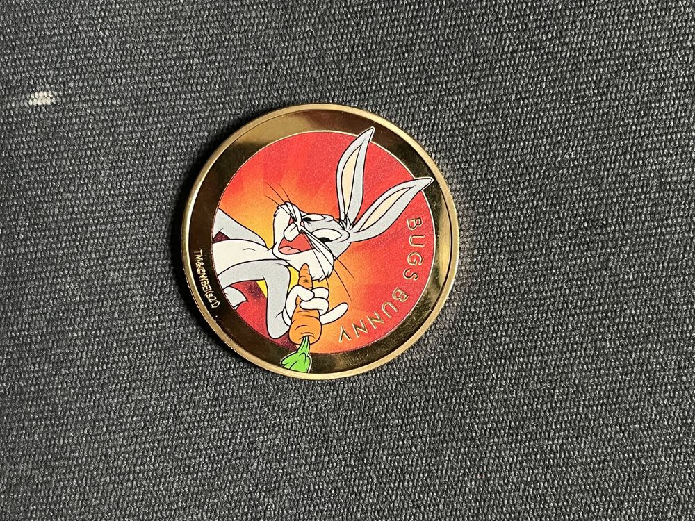 Moneda aniversara Looney Tunes Bugs Bunny