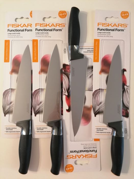 Cuțite originale Fiskars otel inoxidabil