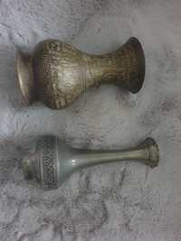 Vaza vaze din metal colectie culoare argintiu si auriu alama bronz