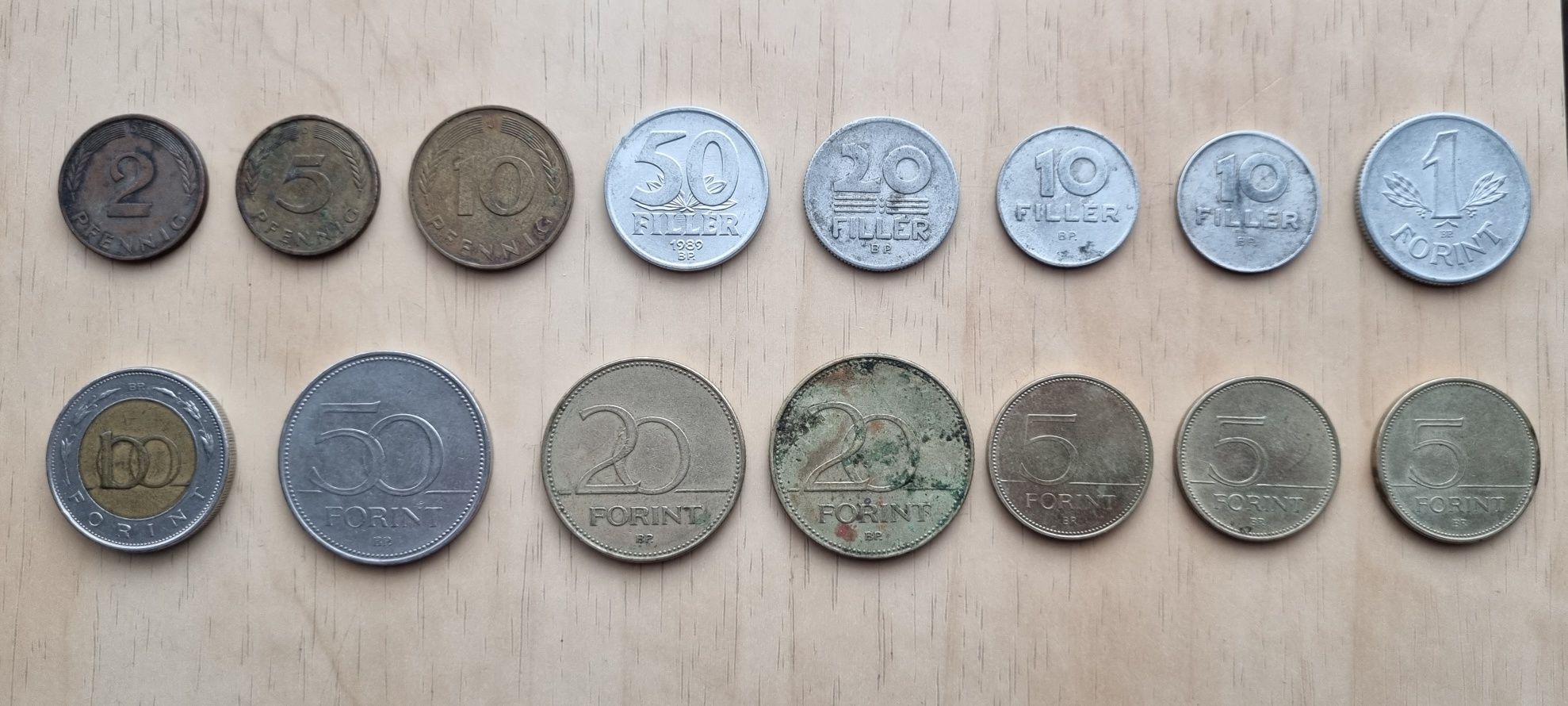 Monede vechi din diferite tari